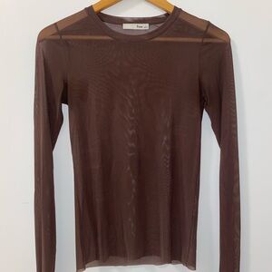 Wilfred Free Mesh Long Sleeve T-shirt